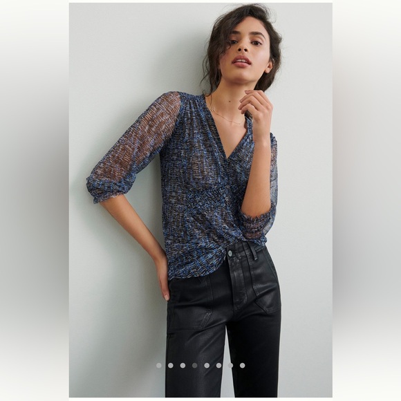 Anthropologie Gretchen Smocked Tunic - Picture 4 of 8